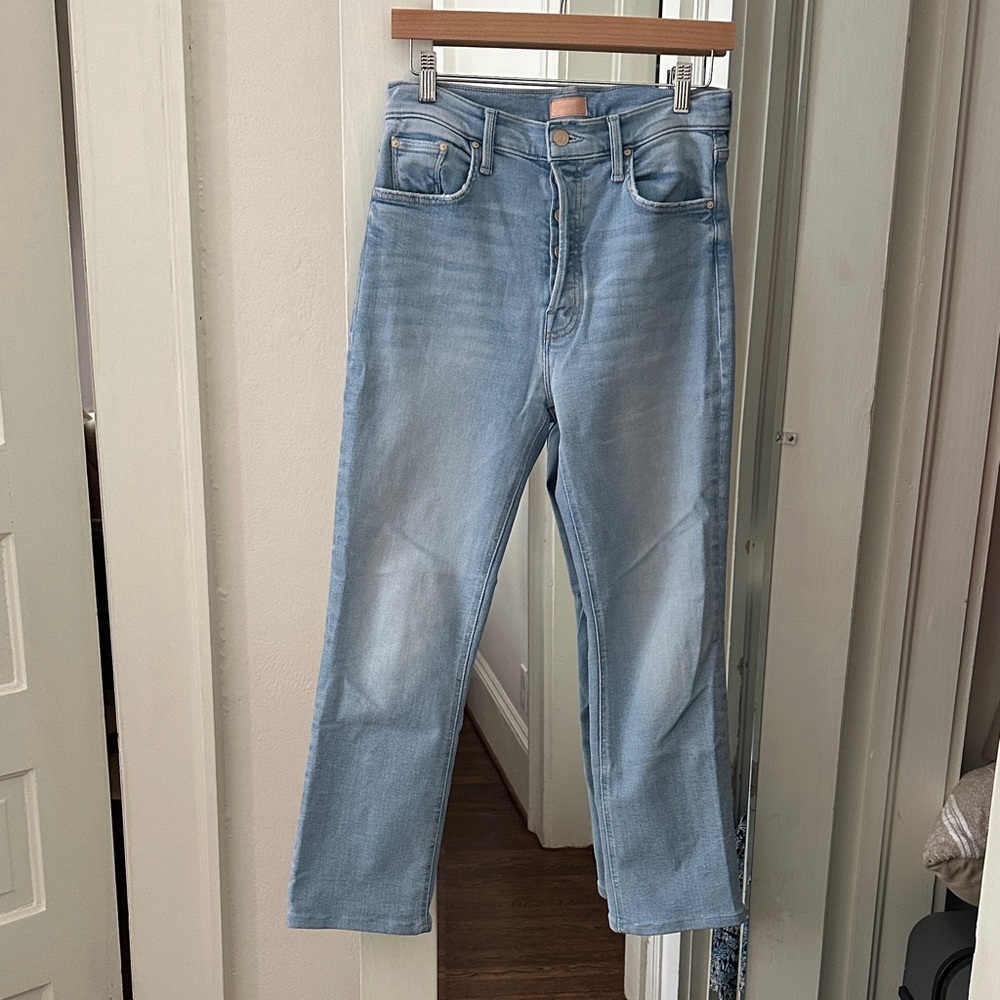 MOTHER Tripper Flood Jean